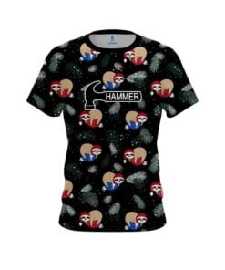 Hammer Sloths Christmas Time CoolWick Bowling Jersey