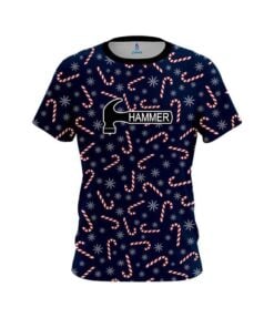 Hammer Snowy Candy Cane CoolWick Bowling Jersey