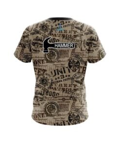 Alternative view of Hammer Urban Military Grunge CoolWick Bowling Jersey