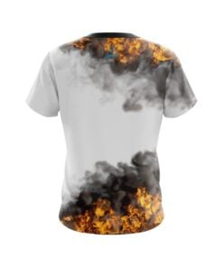 Alternative view of Plain Heat Effect CoolWick Bowling Jersey