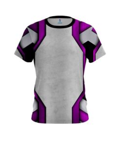 Plain Iron Purple CoolWick Bowling Jersey