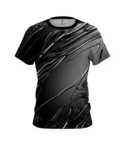 Plain Melting Silver CoolWick Bowling Jersey