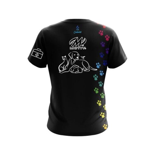 Motiv Animal Rescue CoolWick Bowling Jersey - Image 2