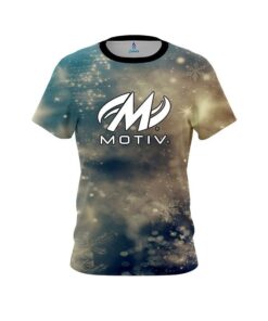 Motiv Blurred Snowflakes CoolWick Bowling Jersey