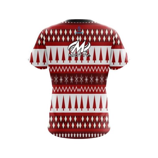 Motiv Christmas Spirit CoolWick Bowling Jersey - Image 2