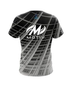 Alternative view of Motiv Chrome Wavy Dimension CoolWick Bowling Jersey