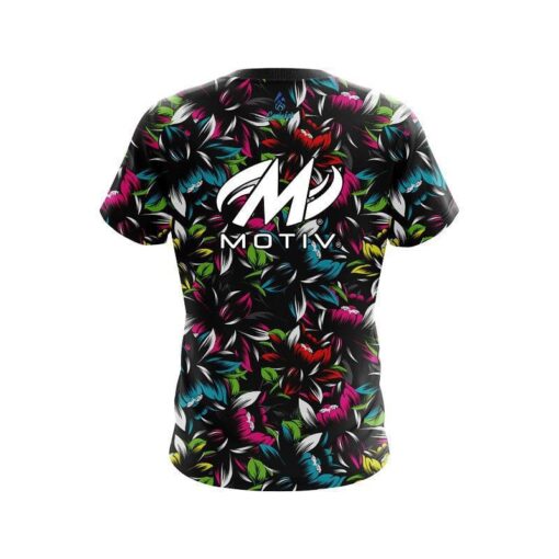 Motiv Flower Bloom CoolWick Bowling Jersey - Image 2