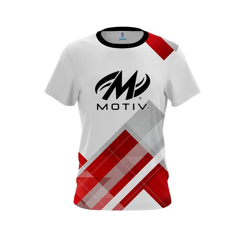 Motiv Flyer Red CoolWick Bowling Jersey