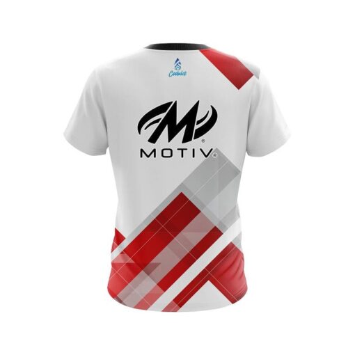 Motiv Flyer Red CoolWick Bowling Jersey - Image 2
