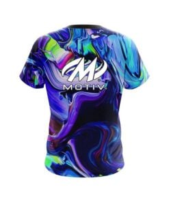 Alternative view of Motiv Holographic Blob CoolWick Bowling Jersey