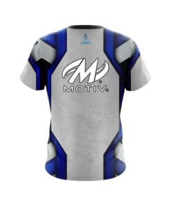Alternative view of Motiv Iron Blue CoolWick Bowling Jersey