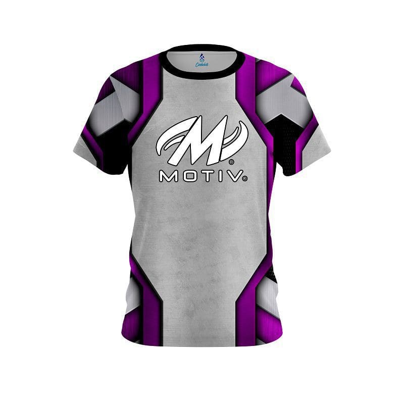 Motiv Iron Purple CoolWick Bowling Jersey