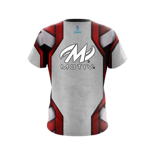 Motiv Iron Red CoolWick Bowling Jersey - Image 2