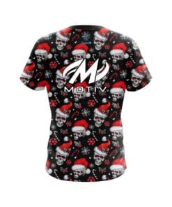 Alternative view of Motiv Jolly Sugar Skull CoolWick Bowling Jersey