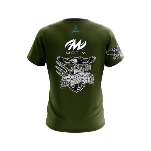 Motiv Military Honor CoolWick Bowling Jersey - Image 2