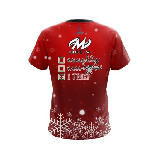 Motiv Naughty Or Nice CoolWick Bowling Jersey - Image 2