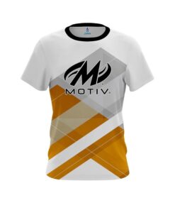 Motiv Racing Orange CoolWick Bowling Jersey