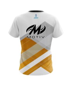Alternative view of Motiv Racing Orange CoolWick Bowling Jersey