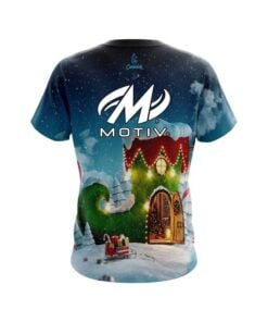 Alternative view of Motiv Santas Workshop CoolWick Bowling Jersey