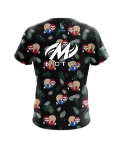 Alternative view of Motiv Sloths Christmas Time CoolWick Bowling Jersey