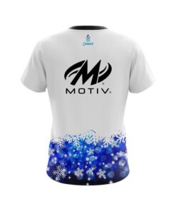 Alternative view of Motiv Snowflake Season CoolWick Bowling Jersey