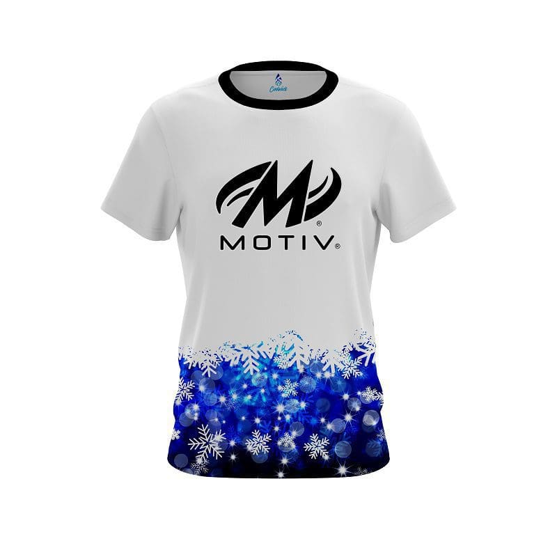 Motiv Snowflake Season CoolWick Bowling Jersey