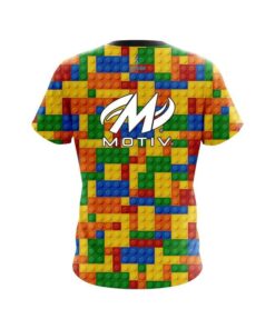 Alternative view of Motiv Stacks CoolWick Bowling Jersey