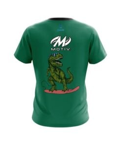 Alternative view of Motiv Wild Rex Surf CoolWick Bowling Jersey