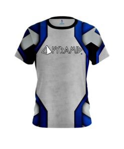 Pyramid Iron Blue CoolWick Bowling Jersey