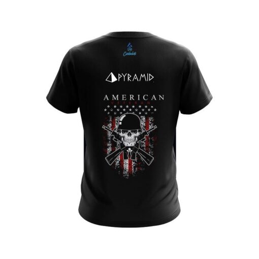 Pyramid American Veteran CoolWick Bowling Jersey - Image 2