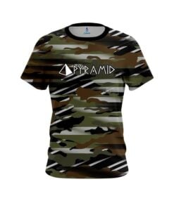Pyramid Camo Grunge CoolWick Bowling Jersey