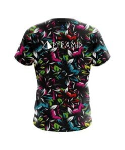 Alternative view of Pyramid Flower Bloom CoolWick Bowling Jersey