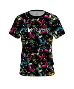 Pyramid Flower Bloom CoolWick Bowling Jersey