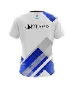 Alternative view of Pyramid Flyer Blue CoolWick Bowling Jersey
