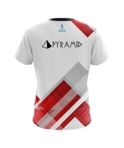 Alternative view of Pyramid Flyer Red CoolWick Bowling Jersey