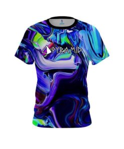 Pyramid Holographic Blob CoolWick Bowling Jersey