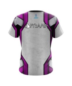 Alternative view of Pyramid Iron Purple CoolWick Bowling Jersey