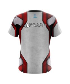 Alternative view of Pyramid Iron Red CoolWick Bowling Jersey