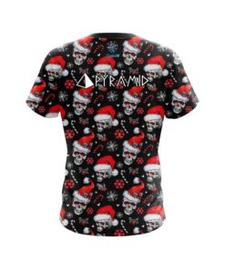 Alternative view of Pyramid Jolly Sugar Skull CoolWick Bowling Jersey