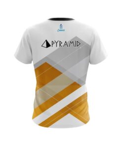 Alternative view of Pyramid Racing Orange CoolWick Bowling Jersey