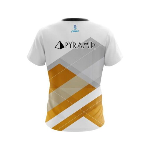 Pyramid Racing Orange CoolWick Bowling Jersey - Image 2