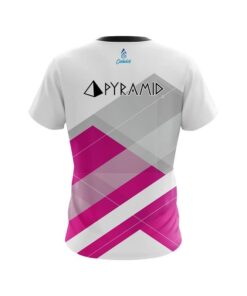 Alternative view of Pyramid Racing Pink CoolWick Bowling Jersey
