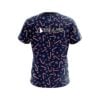 Pyramid Snowy Candy Cane CoolWick Bowling Jersey - Image 2