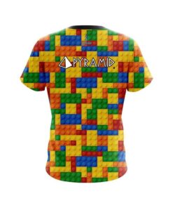 Alternative view of Pyramid Stacks CoolWick Bowling Jersey