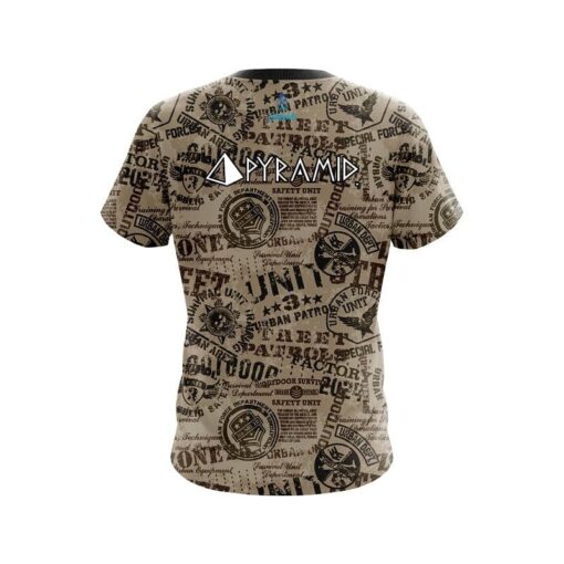 Pyramid Urban Military Grunge CoolWick Bowling Jersey - Image 2