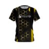 Pyramid Yellow Steel Comb CoolWick Bowling Jersey