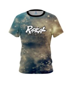 Radical Blurred Snowflakes CoolWick Bowling Jersey