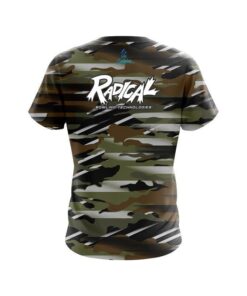 Alternative view of Radical Camo Grunge CoolWick Bowling Jersey
