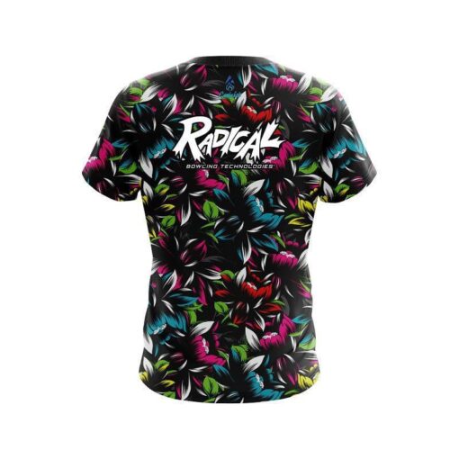 Radical Flower Bloom CoolWick Bowling Jersey - Image 2
