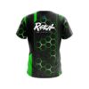 Radical Green Steel Comb CoolWick Bowling Jersey - Image 2